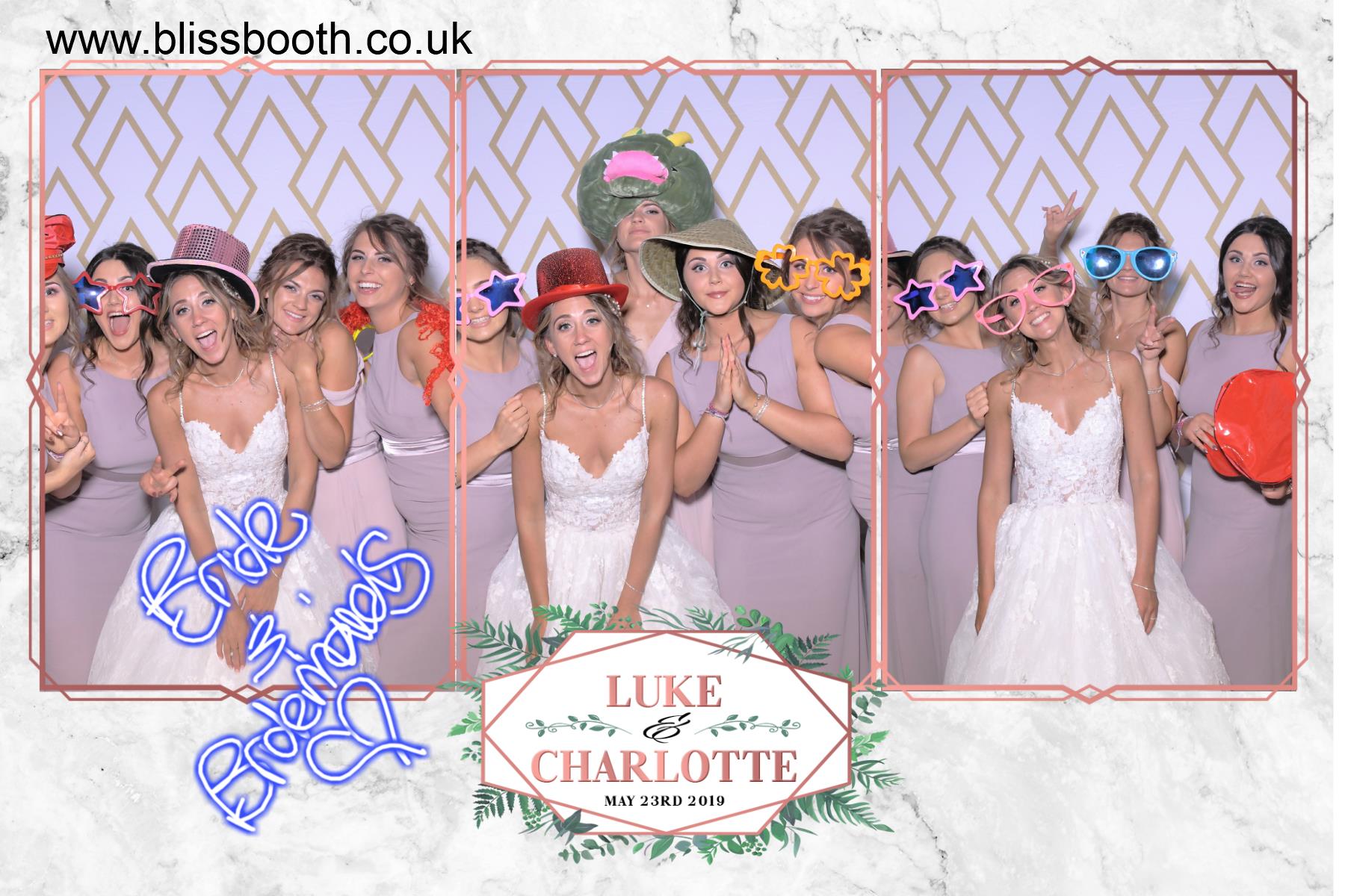 Luke and Charlotte | View more photos from the event at gallery.blissbooth.co.uk/u/BlissBooth/Luke-and-Charlotte